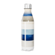 Garrafa Inox Listrada Azul e Bege