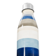 Garrafa Inox Listrada Azul e Bege