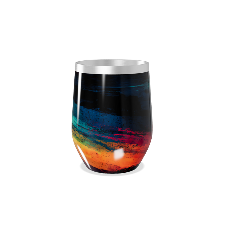 Copo Térmico Slim - Estampa Colorida Inox