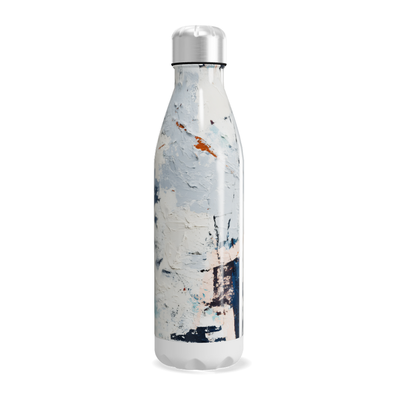 Garrafa Inox Pintura Abstrata