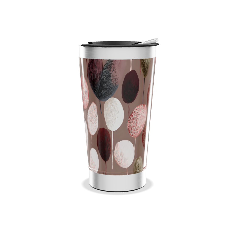 Copo Térmico - Estampa Floral Colorida