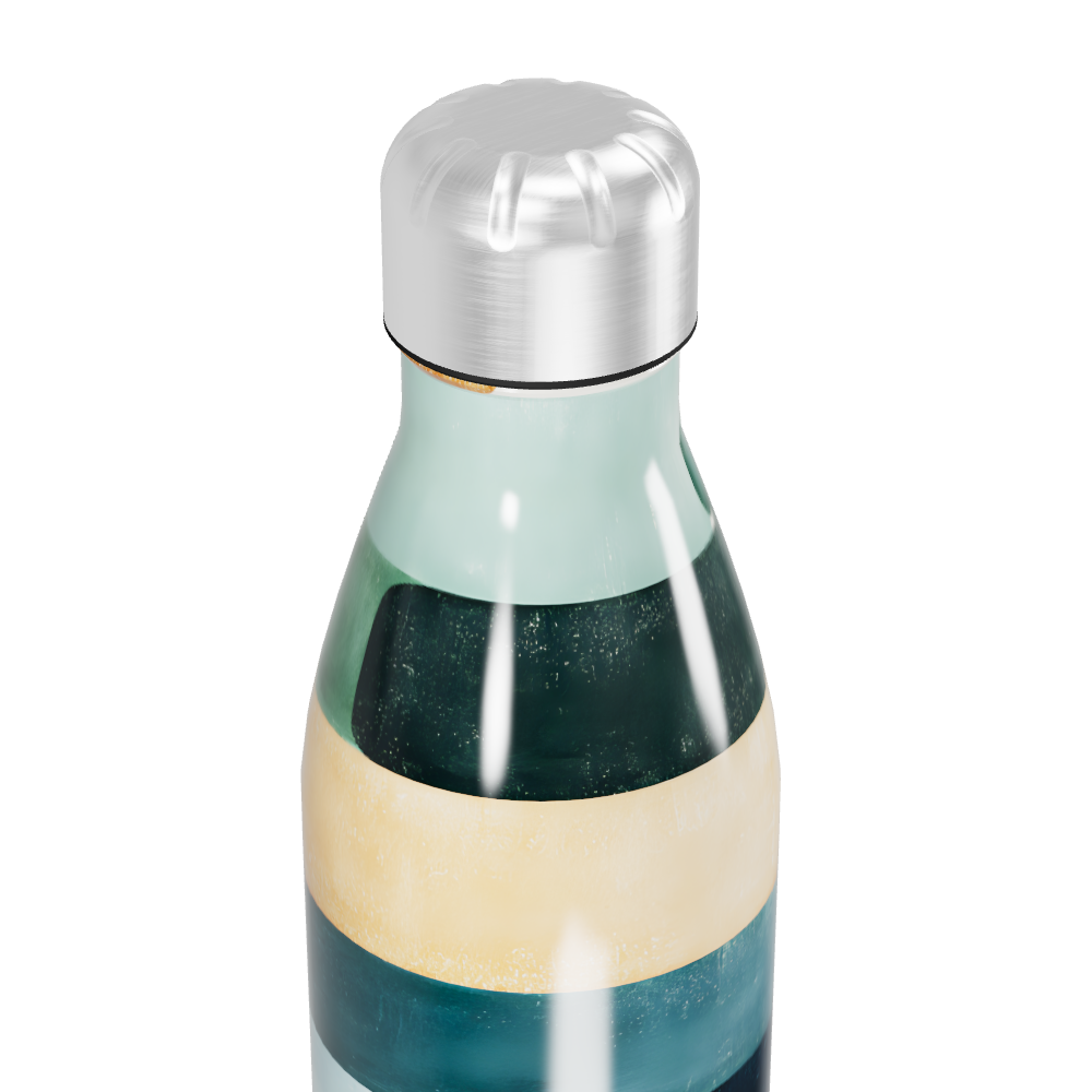 Garrafa Inox Listrada Multicolorida