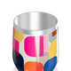 Copo Térmico Slim - Colorido Geométrico Inox