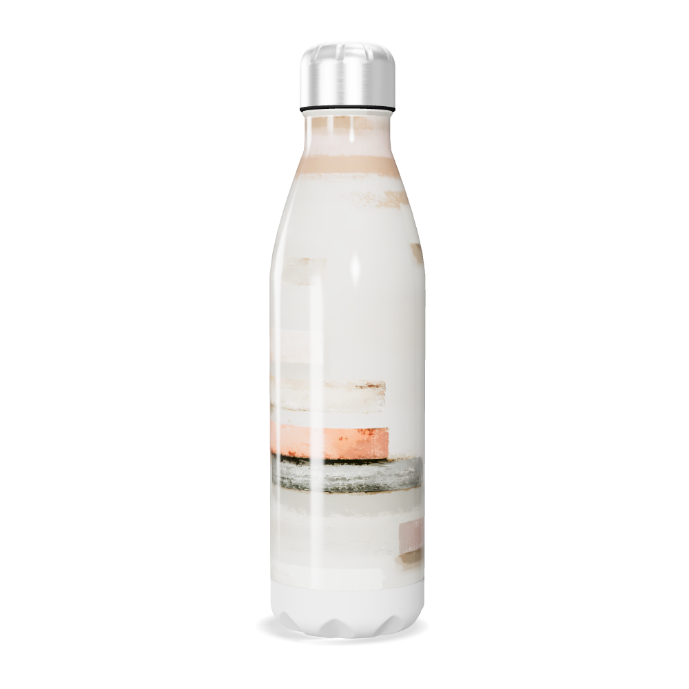 Garrafa Inox - Estampa Colorida Listrada