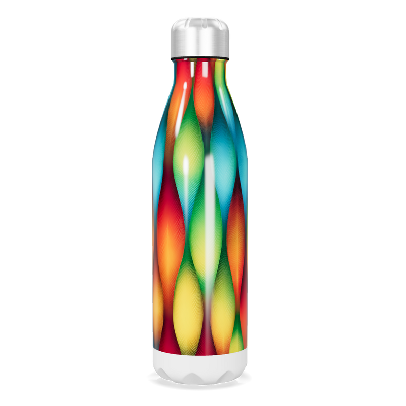 Garrafa Inox - Colorida Estampada