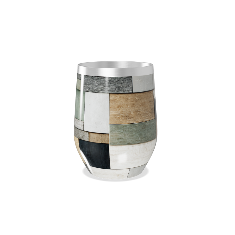 Copo Térmico Slim - Multicolorido Patchwork