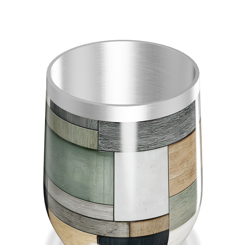 Copo Térmico Slim - Multicolorido Patchwork