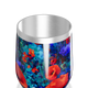 Copo Térmico Slim - Floral Colorido Aço Inox