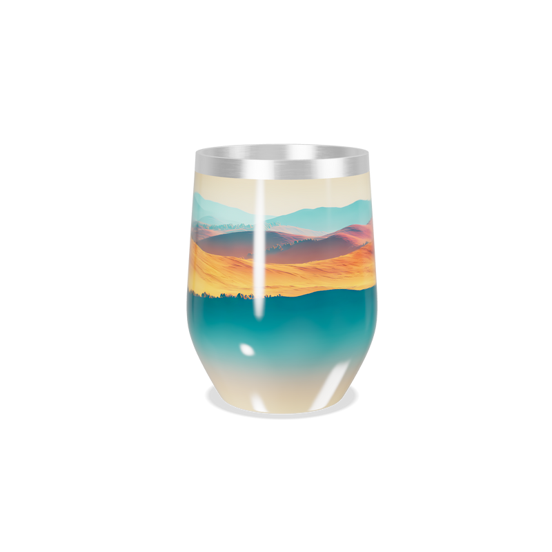 Copo Térmico Slim - Paisagem Colorida Alumínio