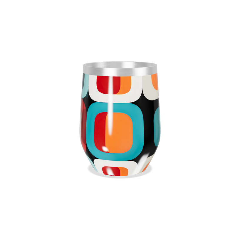 Copo Térmico Slim - Estampado Multicolorido