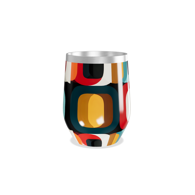 Copo Térmico Slim - Estampado Multicolorido