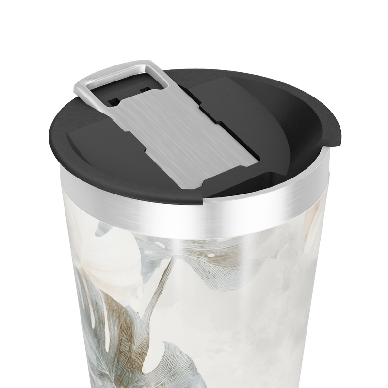 Copo Térmico - Com estampa floral