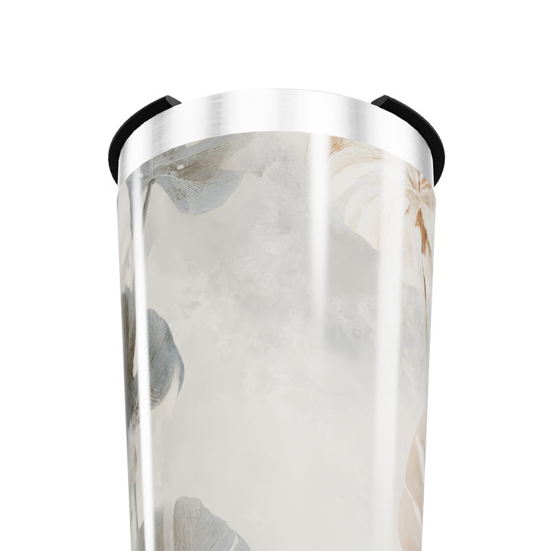 Copo Térmico - Com estampa floral