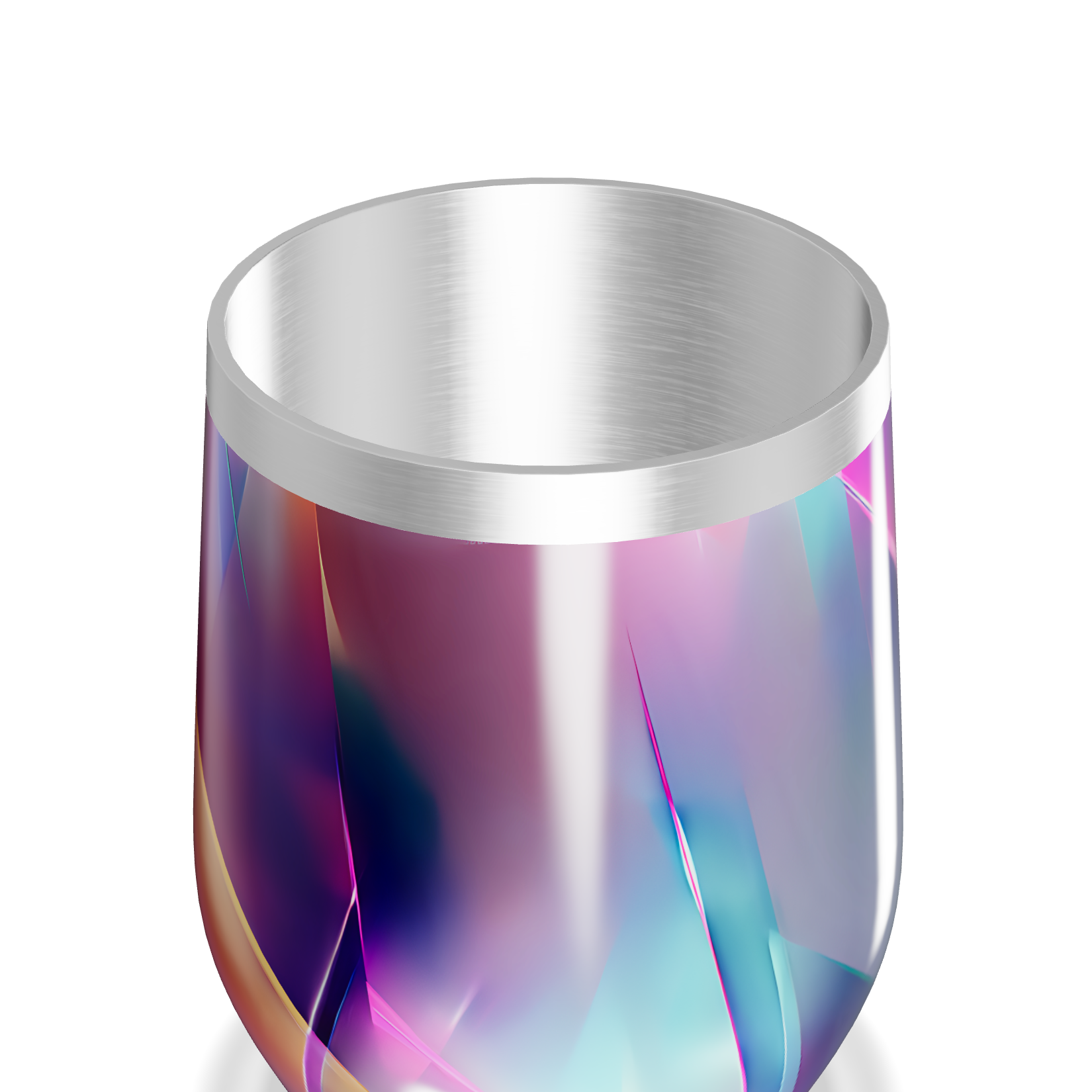 Copo Térmico Slim - Efeito Holográfico