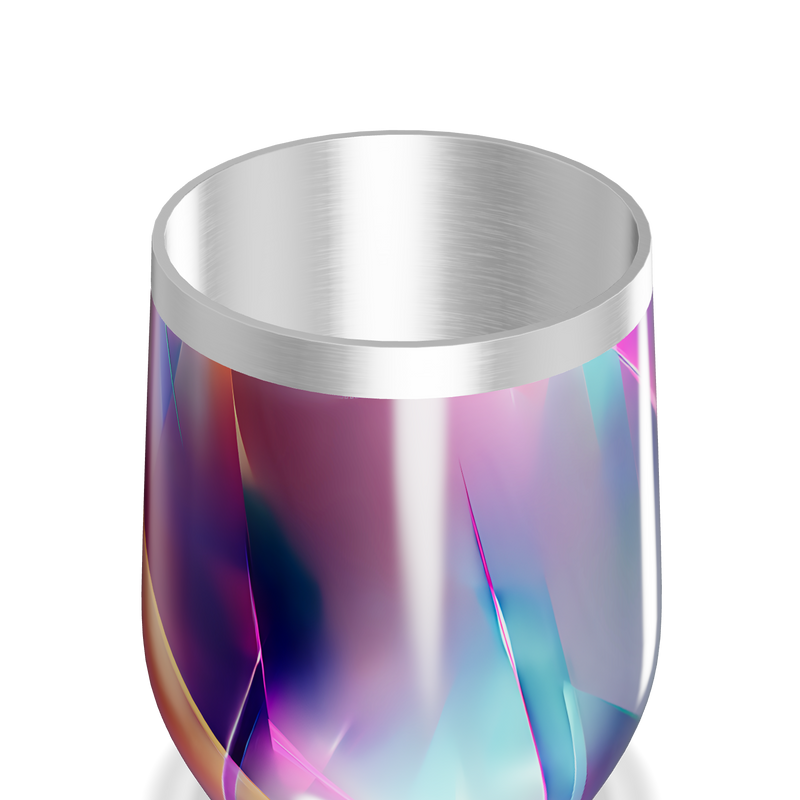 Copo Térmico Slim - Efeito Holográfico