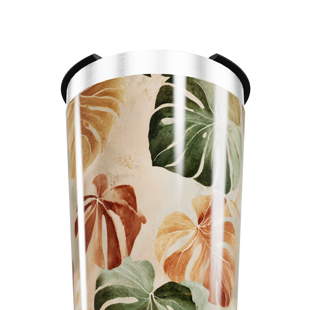 Copo Térmico - Folhagem Colorida