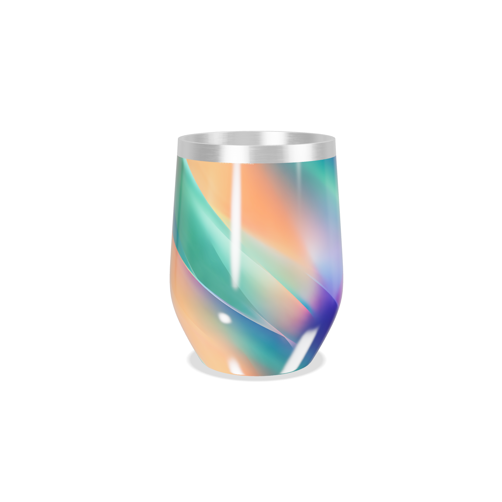 Copo Térmico Slim - Multicolorido em Aço Inox