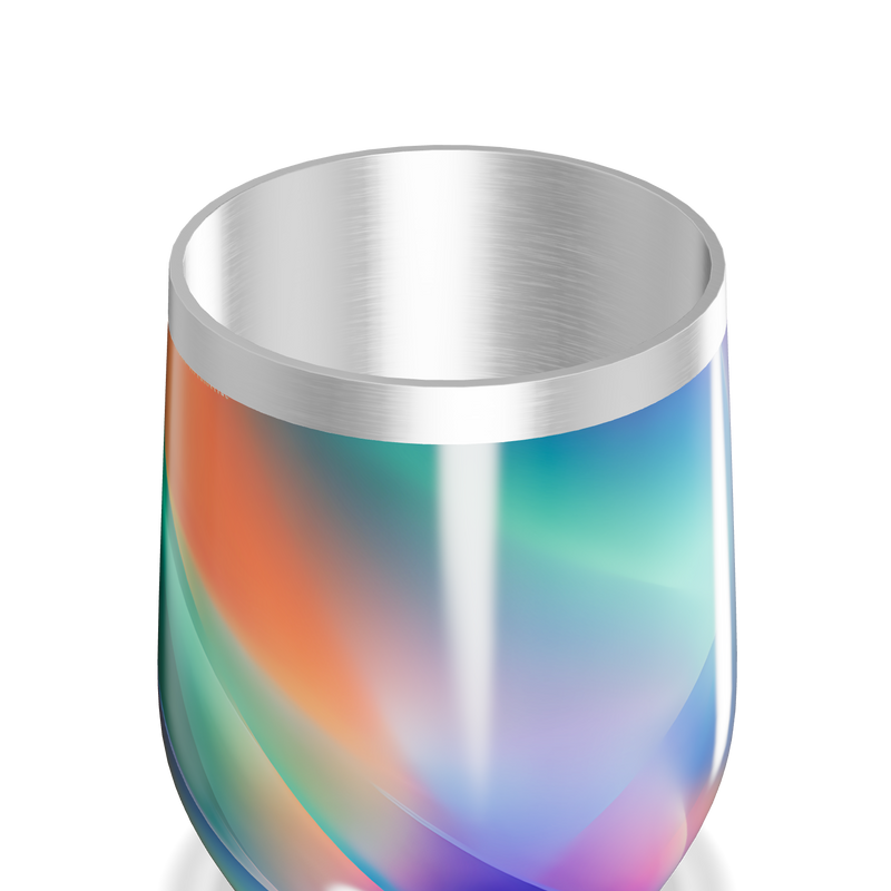 Copo Térmico Slim - Multicolorido em Aço Inox