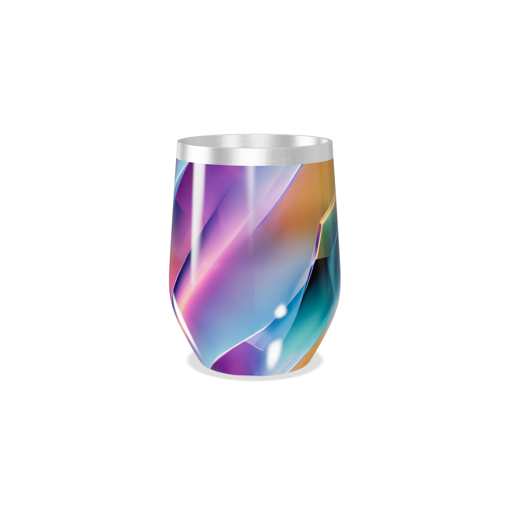 Copo Térmico Slim - Multicolorido Inox