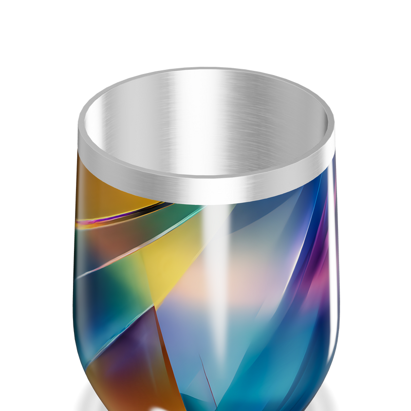 Copo Térmico Slim - Multicolorido Inox