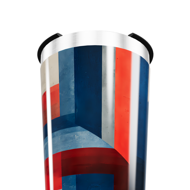 Copo Térmico - Estampa Geométrica Colorida