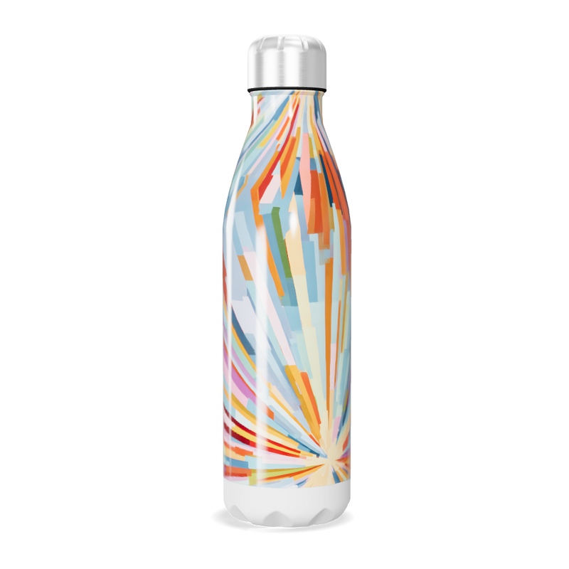 Garrafa Inox Colorida Estampada 750ml