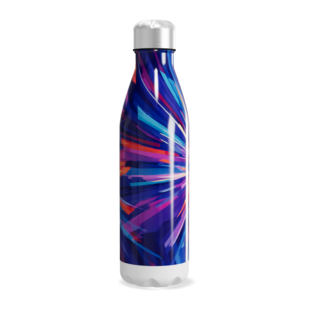 Garrafa Inox Estampada Cores Vibrantes