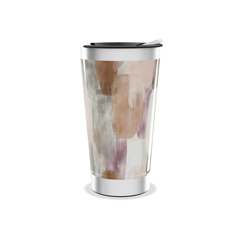 Copo Térmico - Estampa Abstrata Colorida