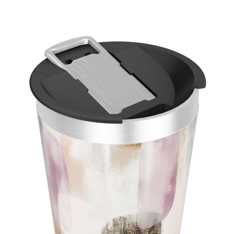 Copo Térmico - Estampa Abstrata Colorida