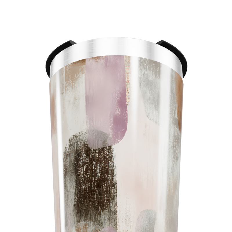 Copo Térmico - Estampa Abstrata Colorida