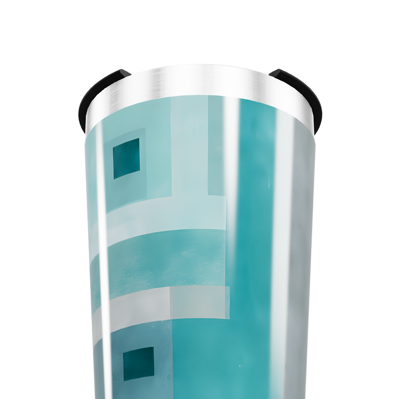 Copo Térmico - Azul com Geometria