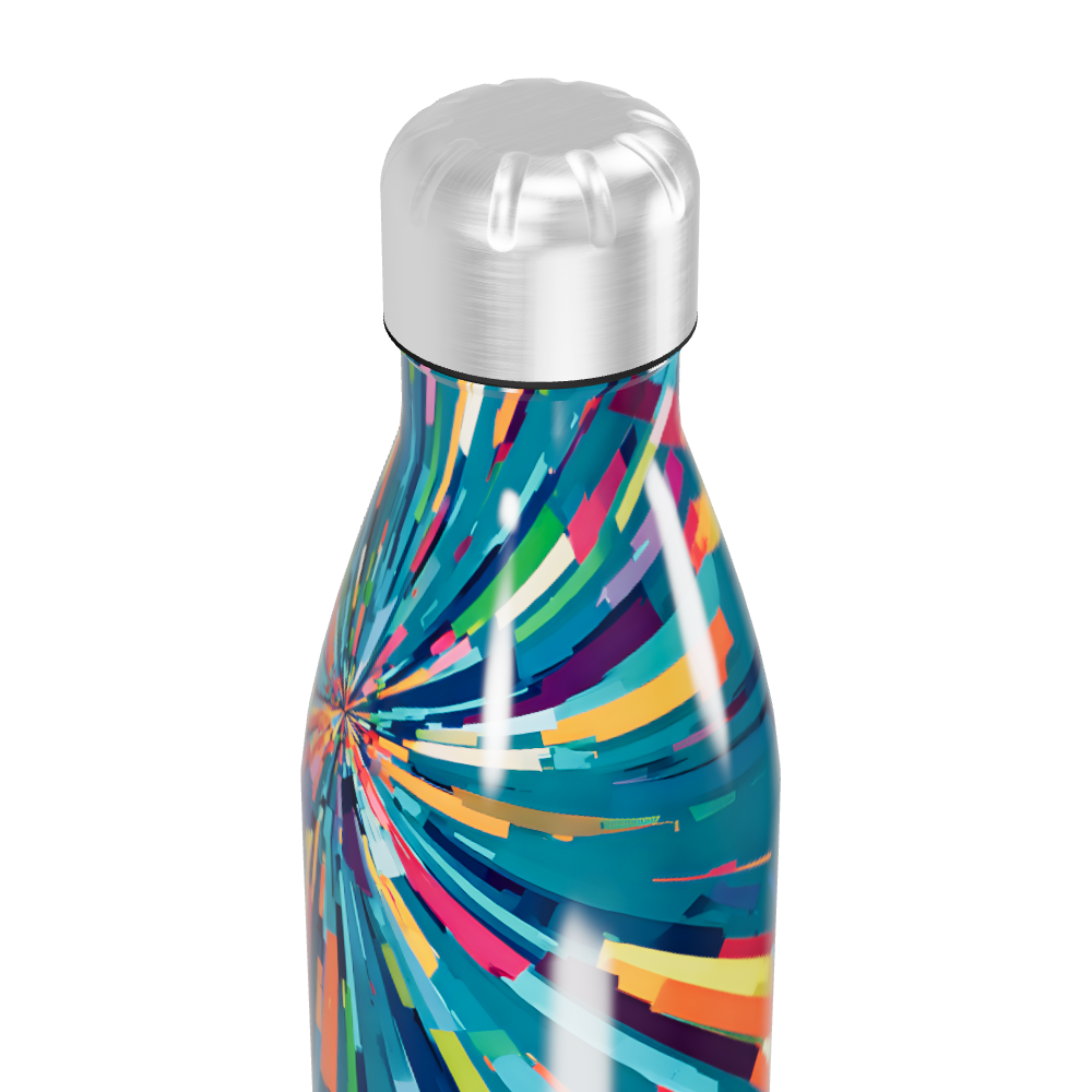 Garrafa Inox - Estampa Colorida 500ml