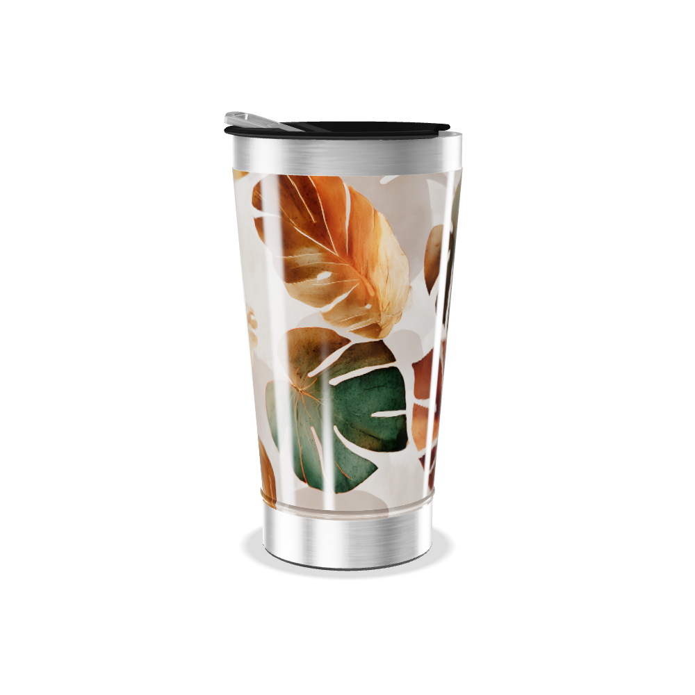 Copo Térmico - Folhas Tropicais