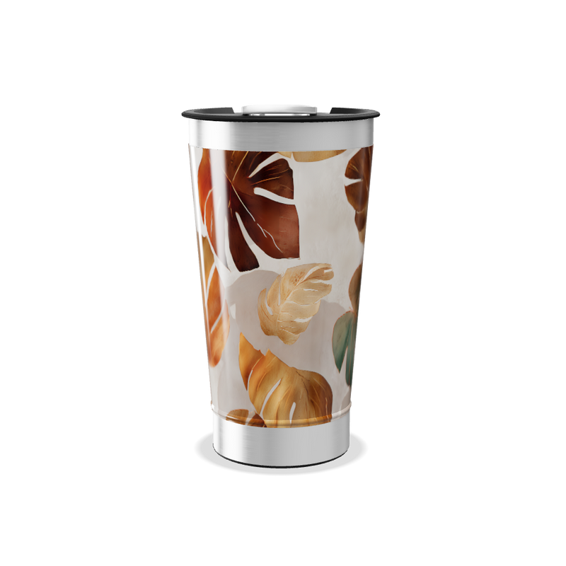 Copo Térmico - Folhas Tropicais