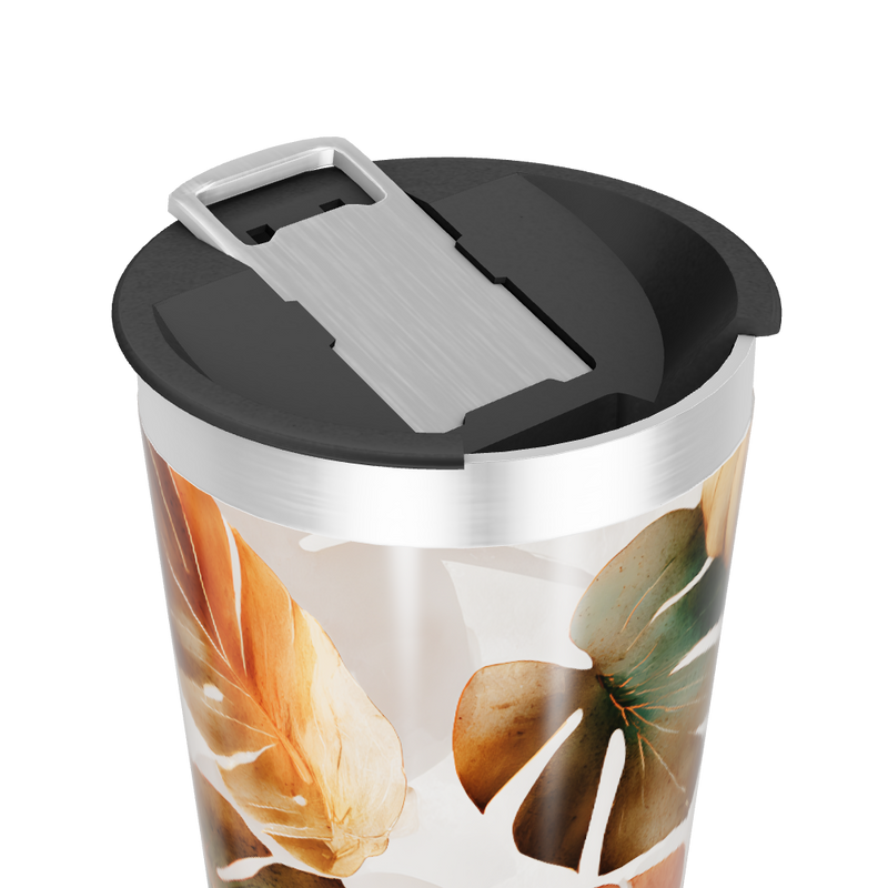 Copo Térmico - Folhas Tropicais