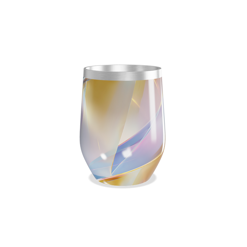 Copo Térmico Slim - Holográfico Aço Inox