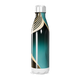 Garrafa Inox - Verde com Listras Decorativas