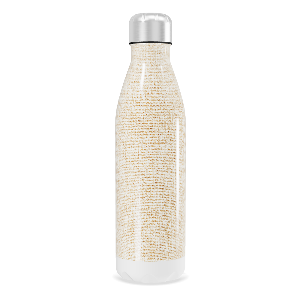 Garrafa Inox - Bege Texturizada