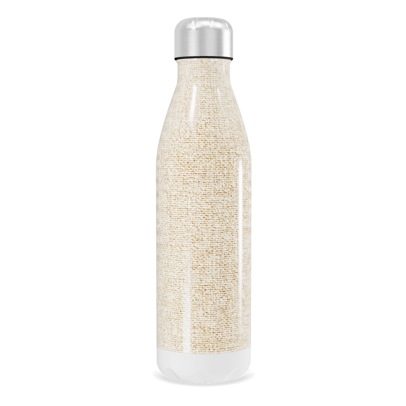 Garrafa Inox - Bege Texturizada