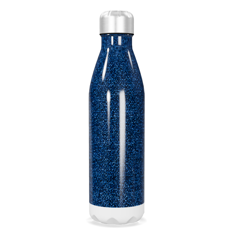 Garrafa Inox - Azul Texturizado
