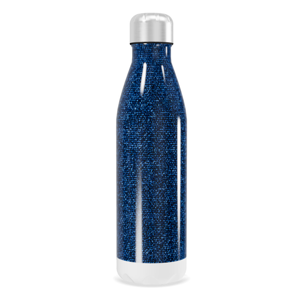 Garrafa Inox - Azul Texturizado