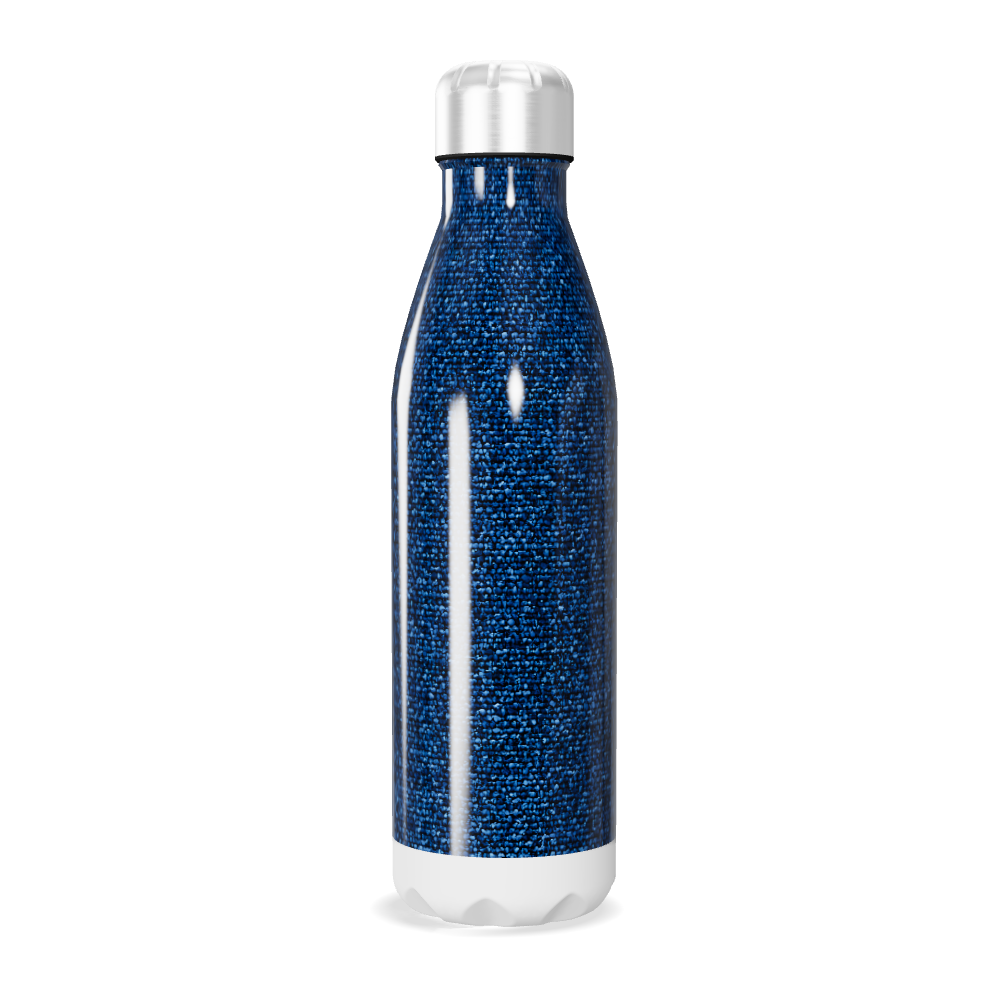 Garrafa Inox - Azul Texturizado