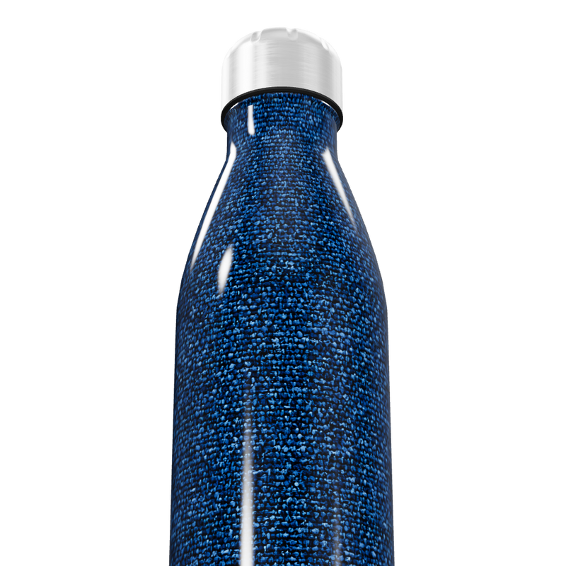 Garrafa Inox - Azul Texturizado