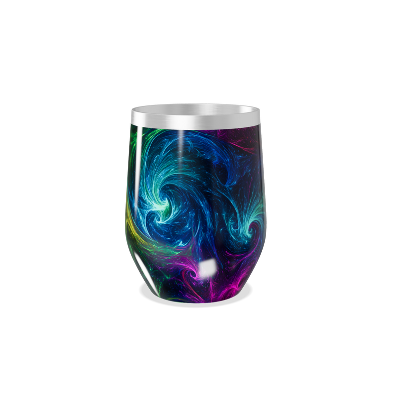 Copo Térmico Slim - Espiral Colorido Aço Inox