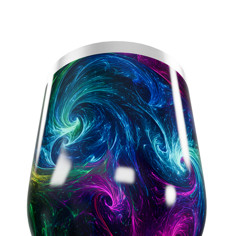 Copo Térmico Slim - Espiral Colorido Aço Inox