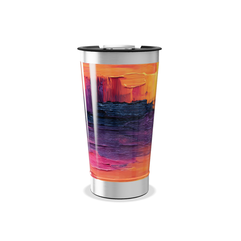 Copo Térmico - Estampa Pôr do Sol