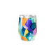 Copo Térmico Slim - Colorido Abstrato Inox