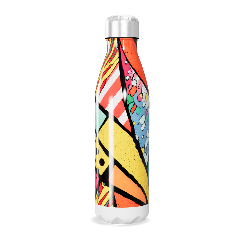 Garrafa Inox - Estampada colorida 500ml