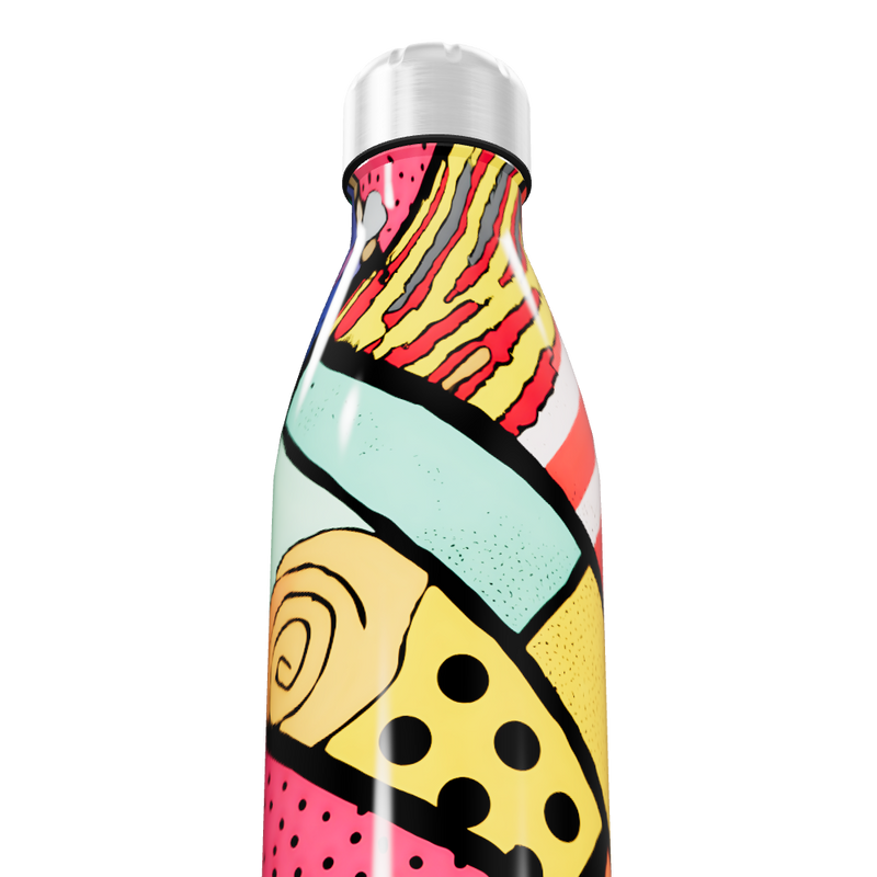Garrafa Inox - Estampada colorida 750ml