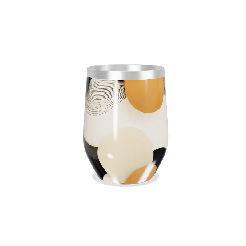 Copo Térmico Slim - Estampa Geométrica Colorida